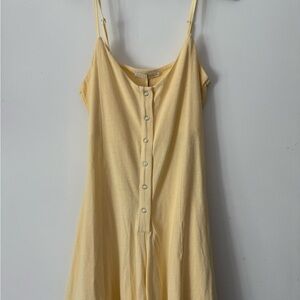 Zara Yellow Jumpsuit